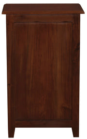 Tasmania 1 Drawer Solid Mahogany Timber Lamp Table (Mahogany) V199-LT001PNM