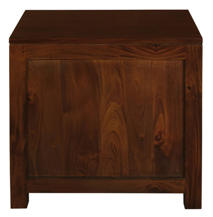 Paris 1 Drawer Solid Mahogany Timber Lamp Table (Mahogany) V199-LT001PNMKM