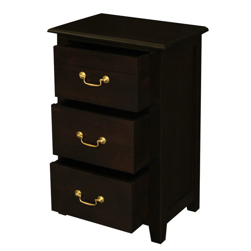 Tasmania 3 Drawer Lamp Table (Chocolate) V199-LT003PNC