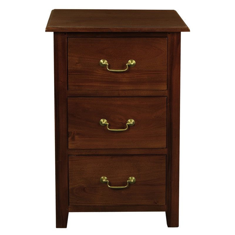 Tasmania 3 Drawer Lamp Table (Mahogany) V199-LT003PNM
