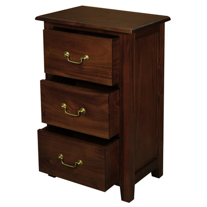 Tasmania 3 Drawer Lamp Table (Mahogany) V199-LT003PNM