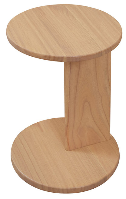 Brentwood Round Solid Timber Lamp Table (Natural) V199-LT040BWNI