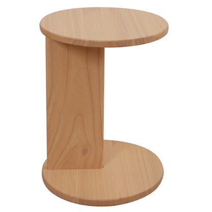 Brentwood Round Solid Timber Lamp Table (Natural) V199-LT040BWNI