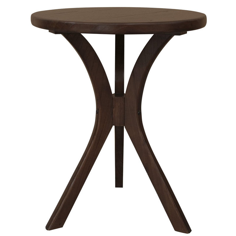Gatsby Round Side Table - Small (Walnut) V199-LT048GTYWN