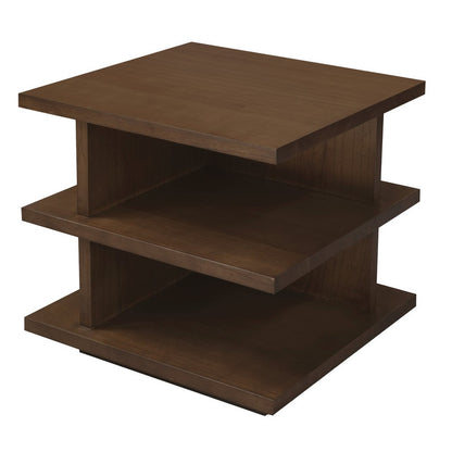 Hudson Oversized Square Side Table (Walnut) V199-LT050HDWN