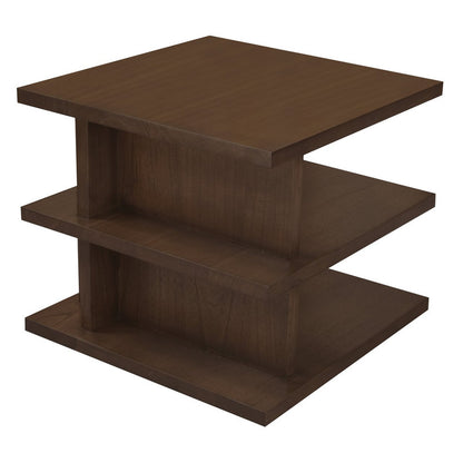 Hudson Oversized Square Side Table (Walnut) V199-LT050HDWN