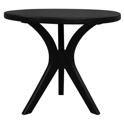 Gatsby Round Side Table - Large (Black) V199-LT055GTYB