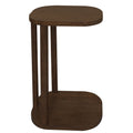 Oslo Solid Mindi Side/Laptop Table (Walnut) V199-LT071OVWN