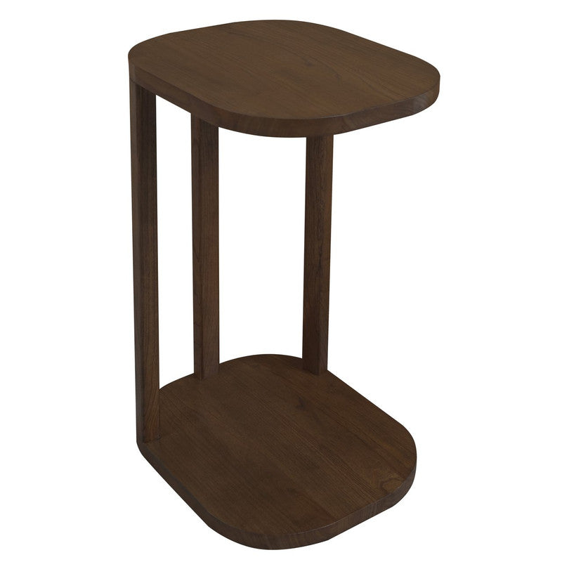 Oslo Solid Mindi Side/Laptop Table (Walnut) V199-LT071OVWN