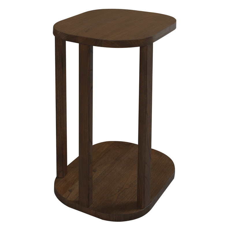 Oslo Solid Mindi Side/Laptop Table (Walnut) V199-LT071OVWN