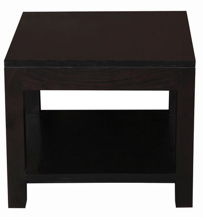Amsterdam Solid Mahogany Timber Lamp Table 60 x 60 cm (Chocolate) V199-LT6060TAC