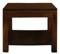 Amsterdam Solid Mahogany Timber Lamp Table 60 x 60 cm (Mohagany) V199-LT6060TAM