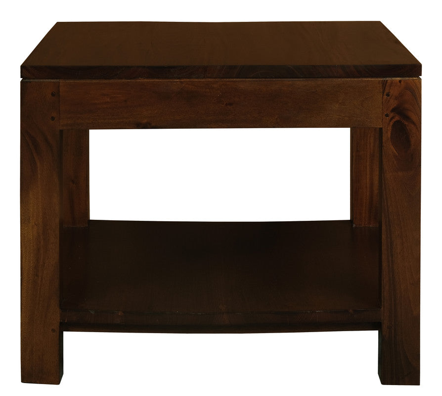 Amsterdam Solid Mahogany Timber Lamp Table 60 x 60 cm (Mohagany) V199-LT6060TAM