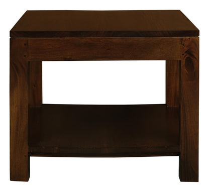Amsterdam Solid Mahogany Timber Lamp Table 60 x 60 cm (Mohagany) V199-LT6060TAM