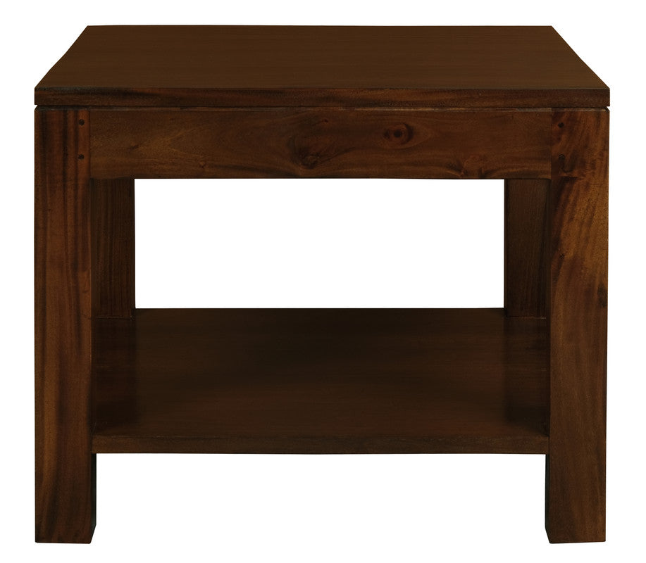 Amsterdam Solid Mahogany Timber Lamp Table 60 x 60 cm (Mohagany) V199-LT6060TAM
