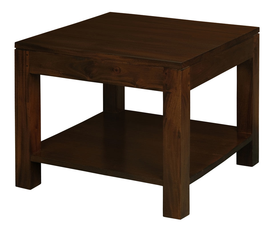 Amsterdam Solid Mahogany Timber Lamp Table 60 x 60 cm (Mohagany) V199-LT6060TAM