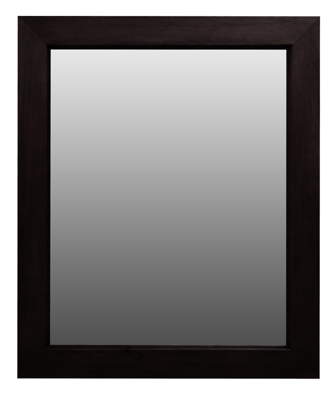 Ascot Solid Mahogany Timber Mirror (Chocolate) V199-MR120100WOSC
