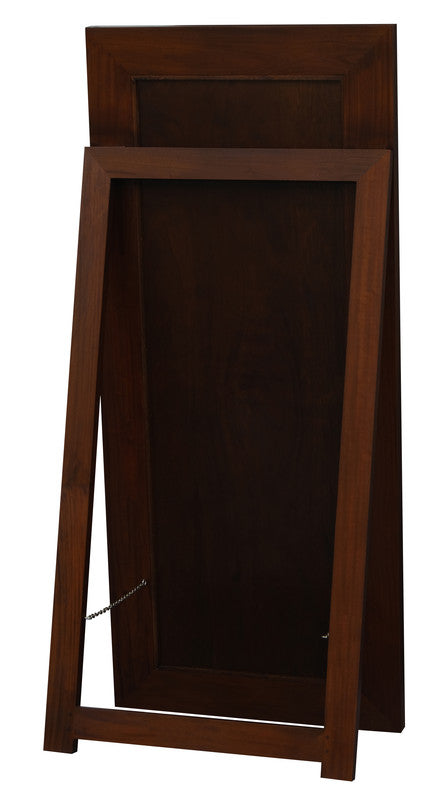 Toby Solid Mahogany Timber Standing Mirror (Mahogany) V199-MR65150SMM