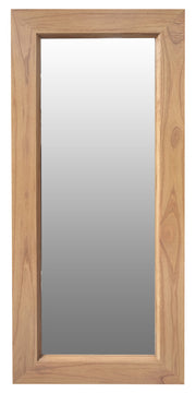 Manhattan Solid Timber Frame Standing Mirror - Nautral V199-MR65150SMMDNI