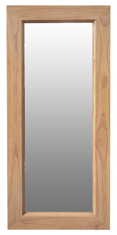 Manhattan Solid Timber Frame Standing Mirror - Nautral V199-MR65150SMMDNI