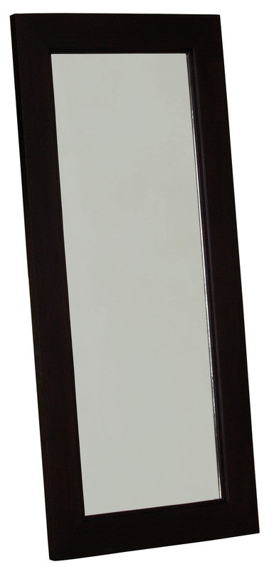 Manhattan Solid Timber Frame Wall Mirror - Chocolate V199-MR65150WOSC