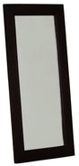 Manhattan Solid Timber Frame Wall Mirror - Chocolate V199-MR65150WOSC