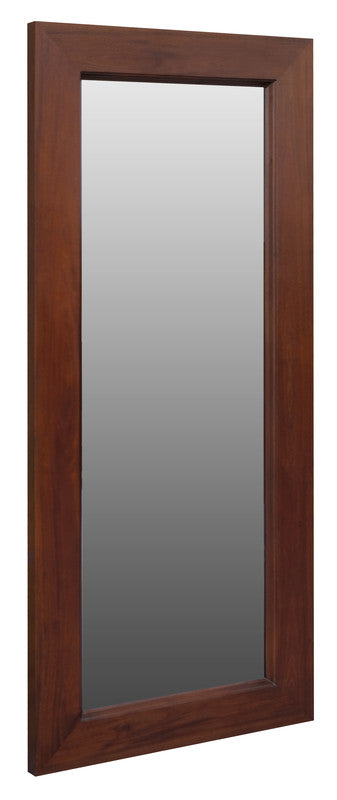 Manhattan Solid Timber Frame Wall Mirror - Mahogany V199-MR65150WOSM