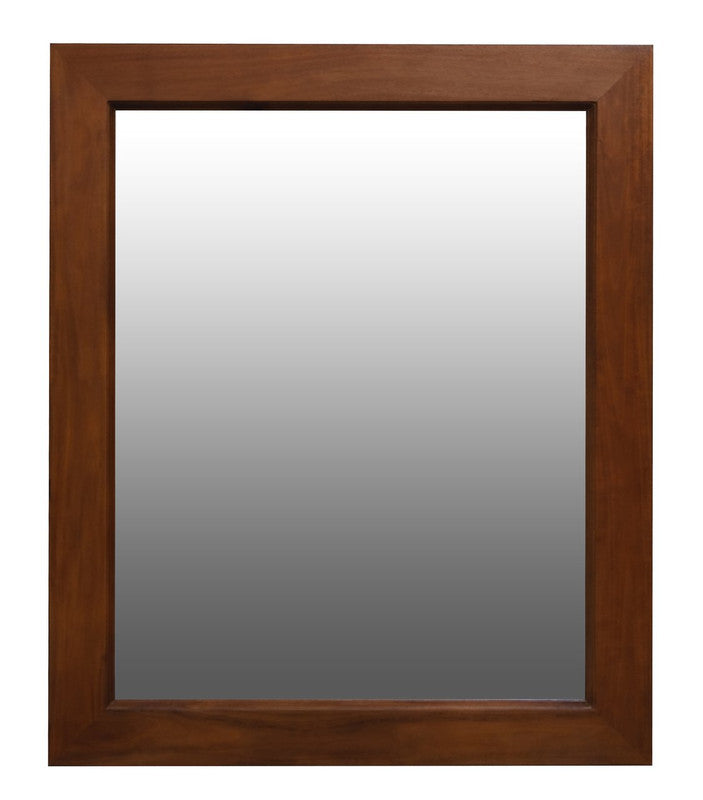 Ascott Solid Timber Frame Wall Mirror - Mahogany V199-MR8090WOSM