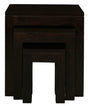 Amsterdam Nest of Table Set of 3 (Chocolate) V199-NT300TAC