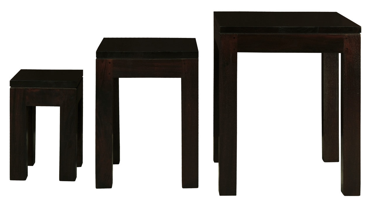 Amsterdam Nest of Table Set of 3 (Chocolate) V199-NT300TAC