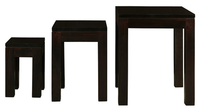 Amsterdam Nest of Table Set of 3 (Chocolate) V199-NT300TAC