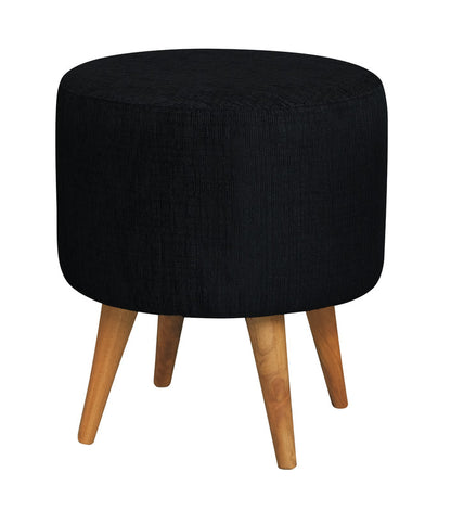 Manhattan Round Ottoman (Black) V199-OT4043RDB