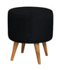 Manhattan Round Ottoman (Black) V199-OT4043RDB