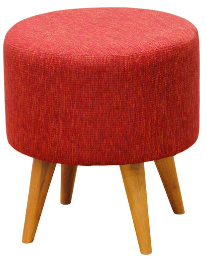 Manhattan Round Ottoman (Cherry Red) V199-OT4043RDCR