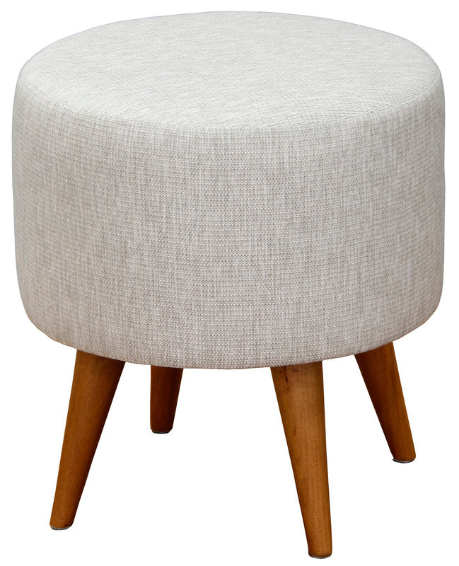 Manhattan Round Ottoman (Light Grey) V199-OT4043RDLG