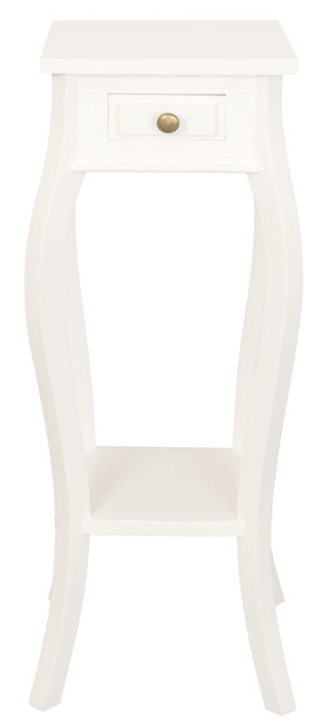 Cabriole Leg Plant Stand (White) V199-PS001CLWH