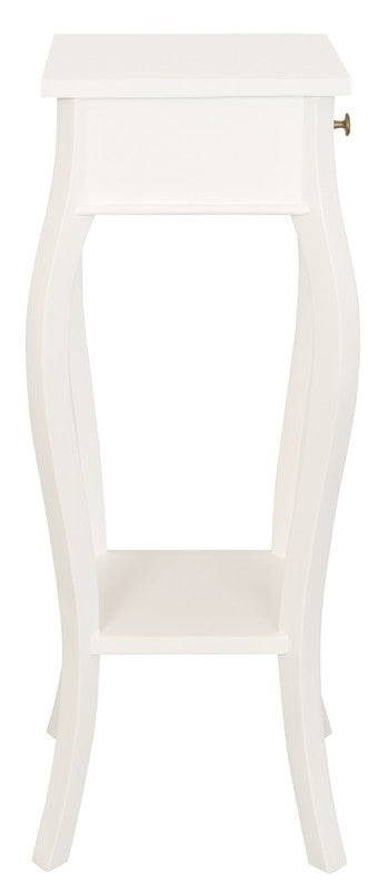 Cabriole Leg Plant Stand (White) V199-PS001CLWH