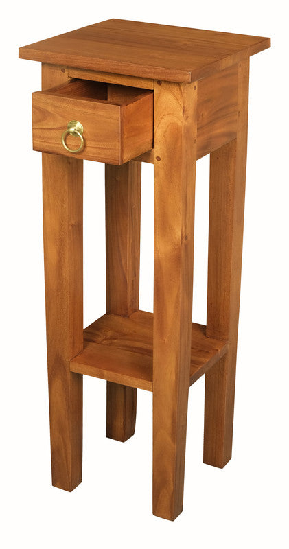 Ezra Straight Leg Plant Stand (Light Pecan) V199-PS001SLLP