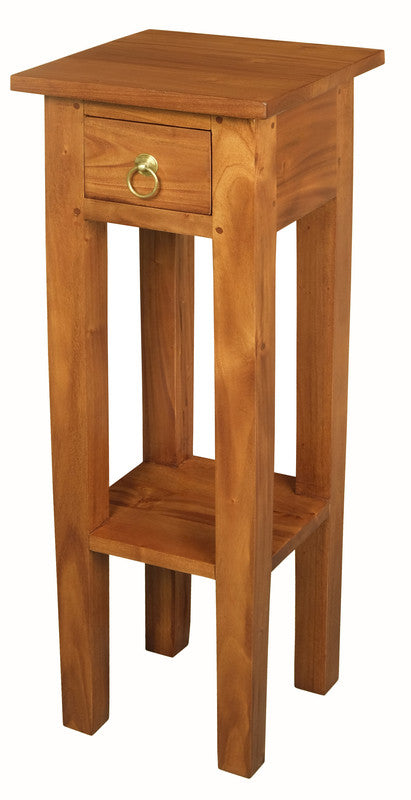Ezra Straight Leg Plant Stand (Light Pecan) V199-PS001SLLP