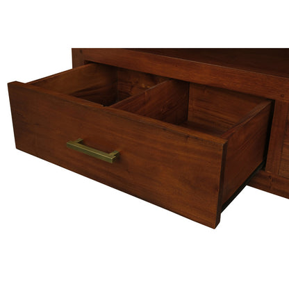 Paris 2 Drawer Entertainment Unit (Mahogany) V199-SB002PNMKM