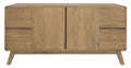 Providence 2 Door 4 Drawer Sideboard (Natural) V199-SB204PFLN