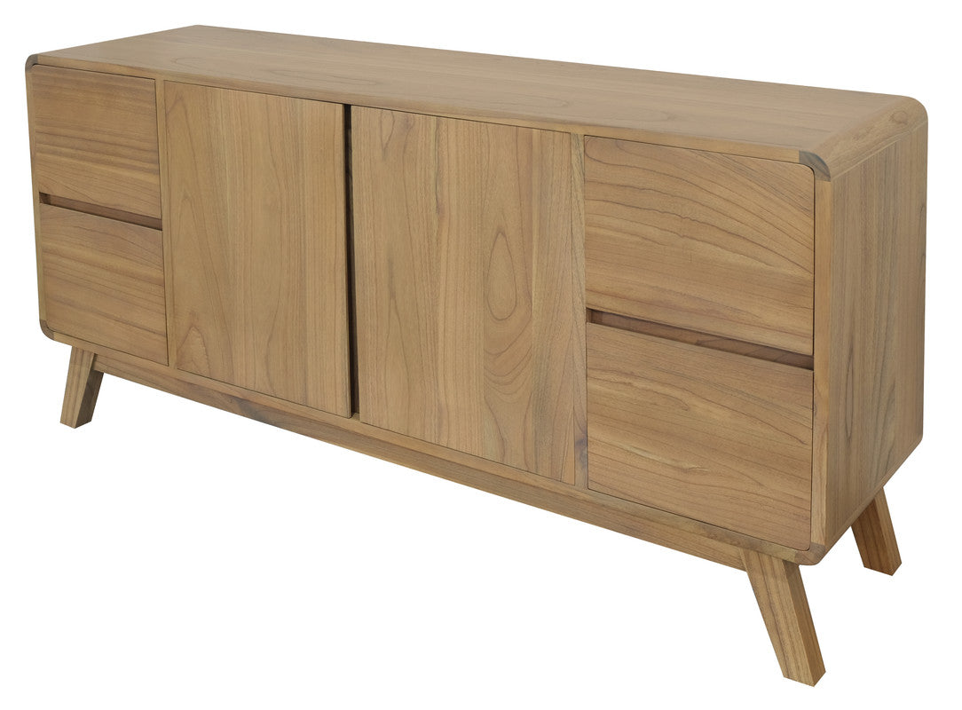 Providence 2 Door 4 Drawer Sideboard (Natural) V199-SB204PFLN