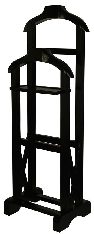 Ezra Double Vallet (Black) V199-SI46B