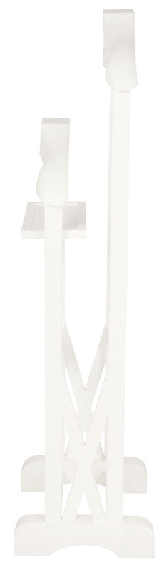 Ezra Double Vallet (White) V199-SI46WH