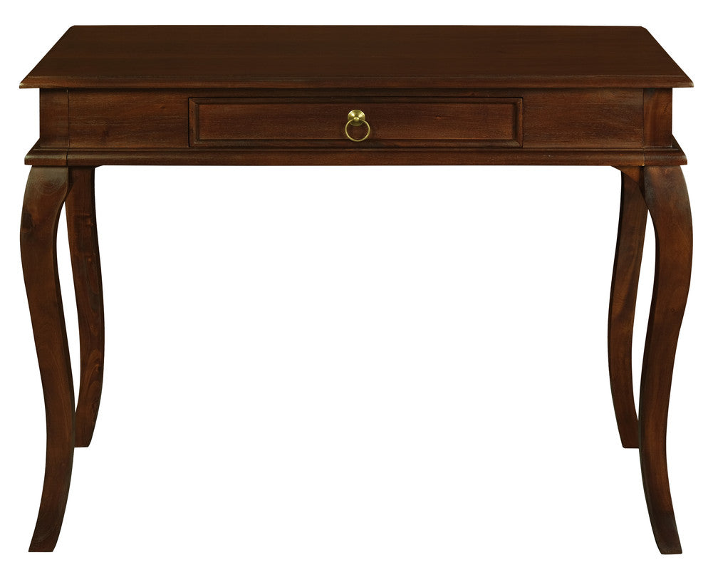 Queen Ann 1 Drawer Sofa Table (Mahogany) V199-ST001QAM