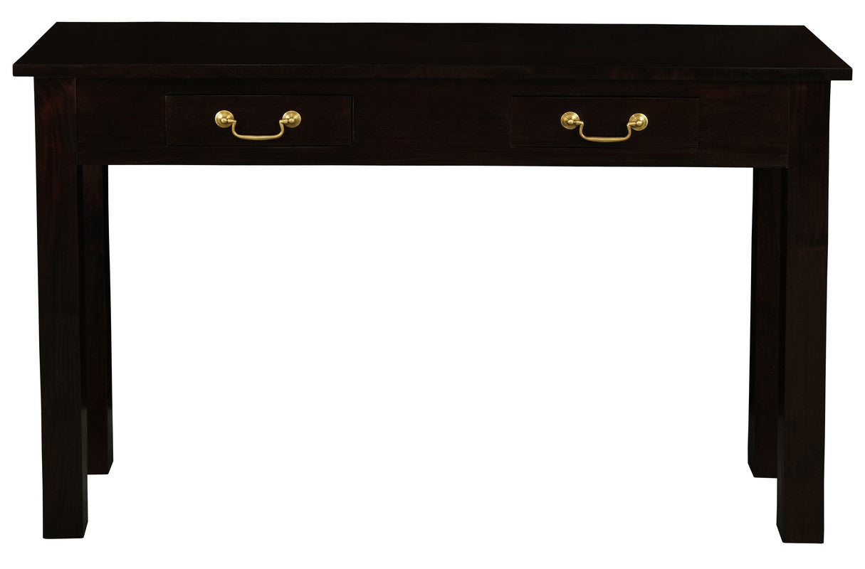 2 Drawer Straight Leg Sofa/Hall Table (Chocolate) V199-ST002KLC
