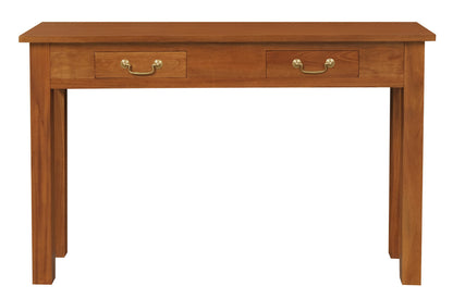 2 Drawer Straight Leg Sofa/Hall Table (Light Pecan) V199-ST002KLLP