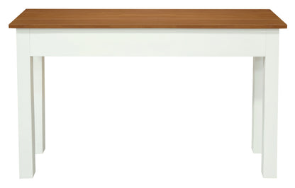 2 Drawer Straight Leg Sofa/Hall Table (White Caramel) V199-ST002KLWR