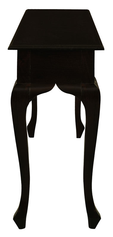 Queen Ann 2 Drawer Sofa Table (Chocolate) V199-ST002QAC