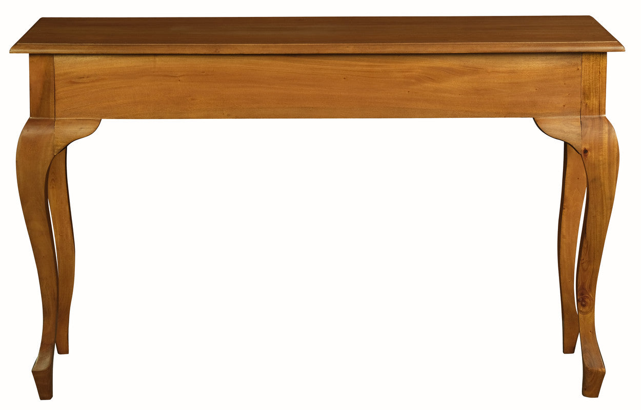 Queen Ann 2 Drawer Sofa Table (Light Pecan) V199-ST002QALP